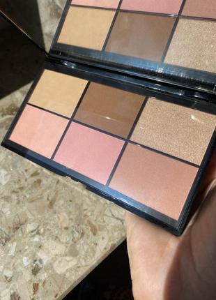 Палетка для макіяжу обличчя kiko milano smart essential face palette,2 фото