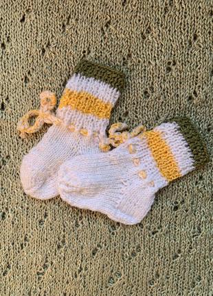 Плед ручної роботи вязаный