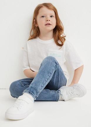 Джинсы h&m англия 7-8 лет 128 см стрейч slim fit - темно-серые в наличии2 фото