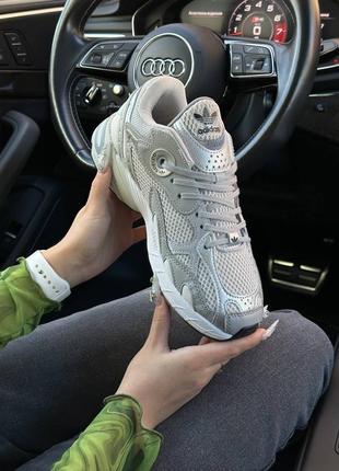 Кросівки adidas astir originals gray silver6 фото