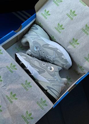 Кросівки adidas astir originals gray silver7 фото