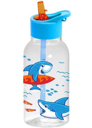 Бутылка детская herevin "shark", 460мл, 161809-370