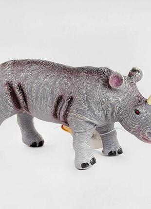 Игровая фигурка животное носорог 40см, мн2187