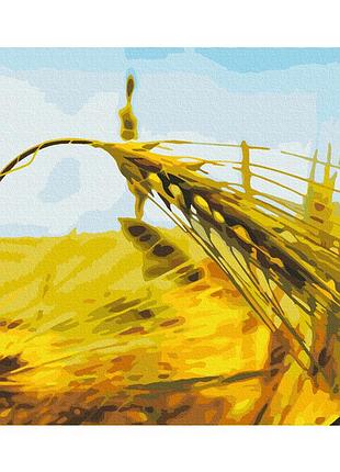 Картина за номерами brushme житній колос 40*50, bs6633