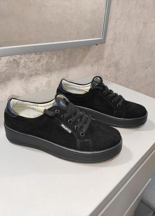 Кеды женские, замша