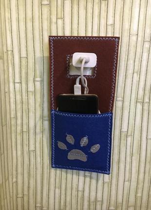 Чехол из фетра для телефона 2