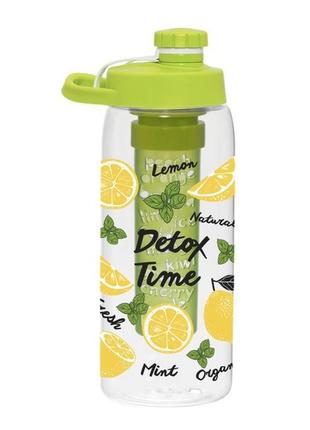 Бутылка для спорта herevin "lemon-detox twist", 750мл, 161568-001