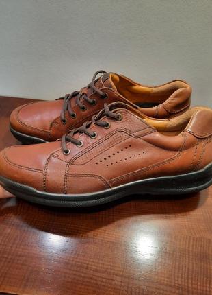 Оригинальный, кожаные туфли ecco, кроссовки, размер 453 фото
