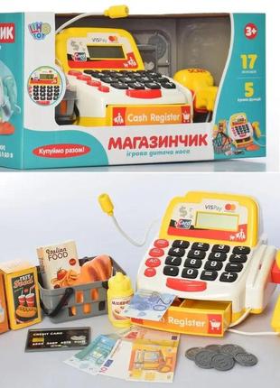 Касовий апарат калькулятор, сканер, продукти, звук, світло, m4392iua