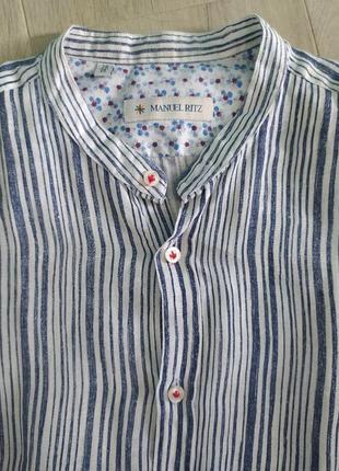 Рубашка льняная msnuel ritz1 фото
