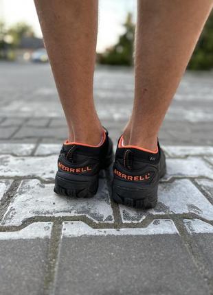 Осінні кросівки merrell ice cap moc ii black orange5 фото