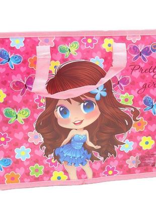 Сумка с ручками на молнии j.otten девочка 26*32*9см, 20229s