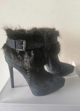 Замшеві ботильйони minardi єврозима