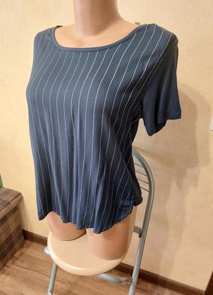 Ефектна кофтинка блуза в смужку tchibo s3 фото