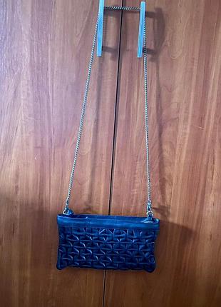 Кожаная сумка-клатч, topshop оригинал, отличное состояние, новые 50-200евро!