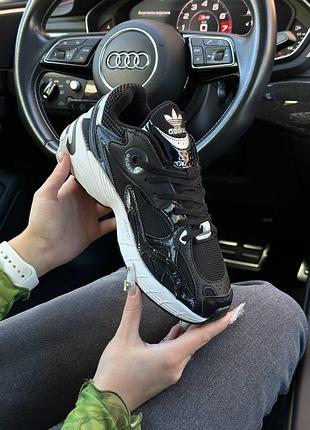 Кроссовки adidas astir originals black white6 фото