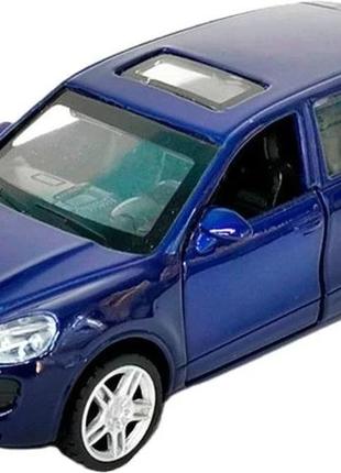 Автомодель technodrive porsche cayenne s (синий), 250251