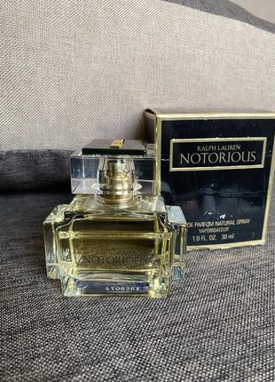 Ralph lauren notorious парфумована вода 30 мл, оригінал