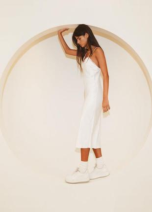 Bershka slip dress, сукня у білизняному стилі , xs2 фото