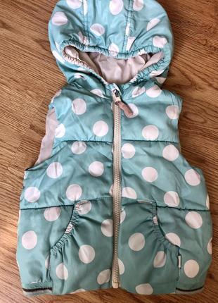 Жилетка на дівчинку 86