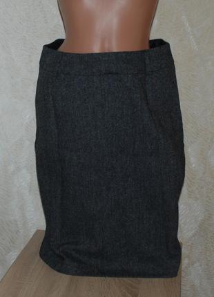 Юбка бренда kappahl /прямой крой/
30%вовна/