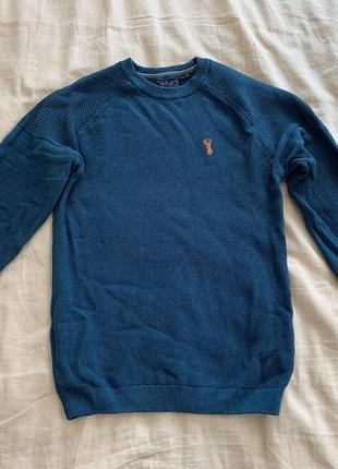 Светр фірмовий бавовна, стан нового на зріст 146-152 см