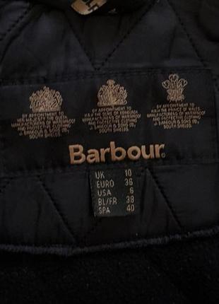 Приталенная стеганая куртка с карманами barbour 10 р s-m оригинал2 фото