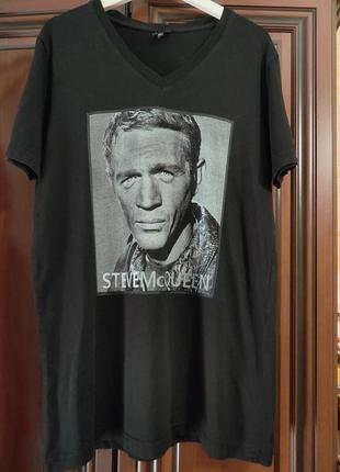 Футболка dolce &gabbana steve mcqueen.made in размер xxl