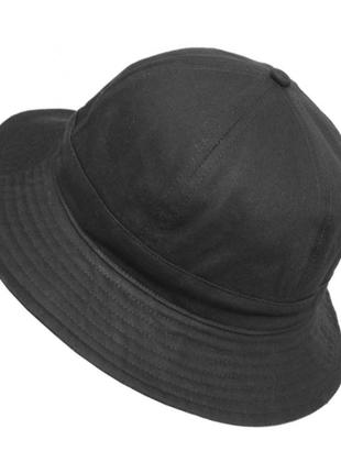 E-flag 6 panel cotton bucket hat чорна панама