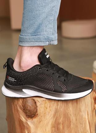 Чоловічі текстильні кросівки yike 585529 чорні