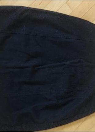 Юбка с разрезом джинсовая юбка zara4 фото