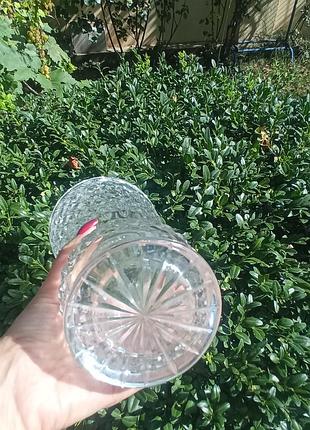 Продам винтажную хрустальную вазу из коллекции "ромбы" гусь хрустальный завод