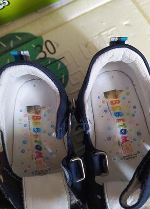Детские ортопедические босоножки с закрытым носком и каблуком томаса bebetom для мальчика размер 21 босоножки тапочки сандалии ортопедическая обувь5 фото