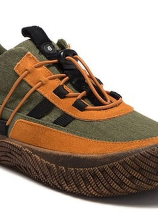 Новые кроссовки hybrid green label artful suede sneaker, оригинал!1 фото