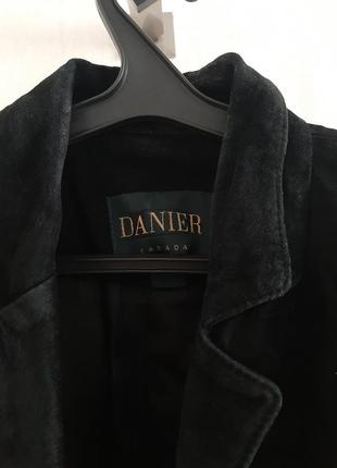 Замшевый пиджак