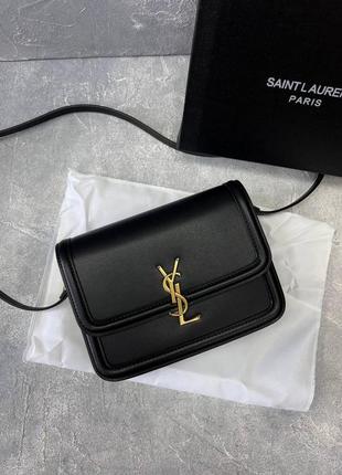 Кожаная сумка в стиле ysl