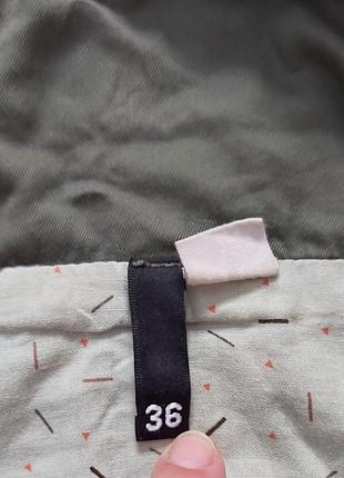 Куртка жіноча h&m в стилі мілітарі розмір s4 фото