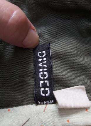 Куртка жіноча h&m в стилі мілітарі розмір s3 фото