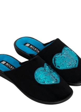 Капці "блискуче серце"