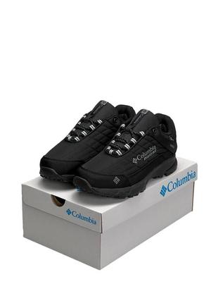 Мужские кроссовки columbia montrail gore-tex black grey