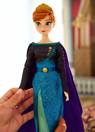 Анна холодное сердце 2023 кукла принцесса диснея disney storybook doll collection6 фото