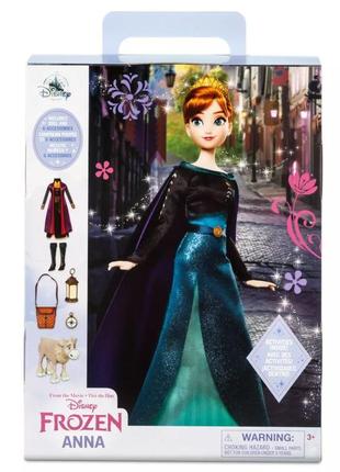 Анна холодное сердце 2023 кукла принцесса диснея disney storybook doll collection9 фото