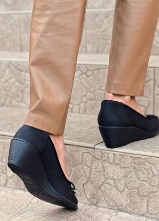 Туфли женские черные (l-720-1)3 фото
