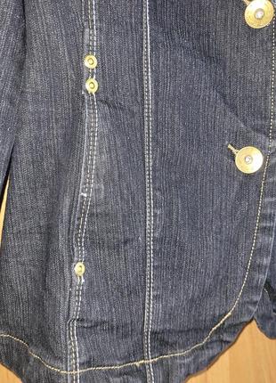 Женская джинсовая курточка 46-484 фото