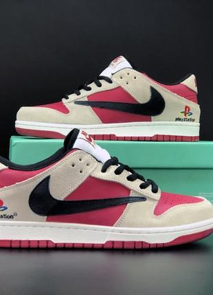 Кроссовки nike sb dunk playstation