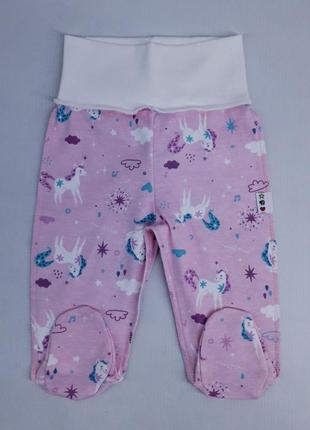 Дитячі повзуни- штанці для малюків 56-62см4 фото