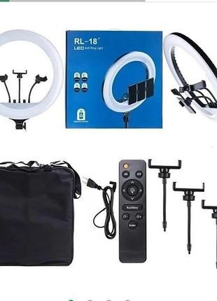 ￼

￼

￼

￼

￼

￼

кольцевая led лампа rl-18 45см 220v 3 крепл.тел. + пульт + сумка