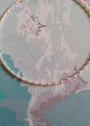 Чокер, кольє, намистини