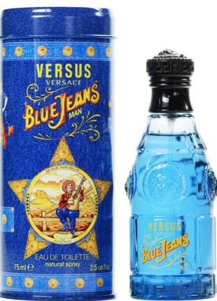 Оригинал versace blue jeans 75 ml (уверсачий блю джинс ) туалетная вода