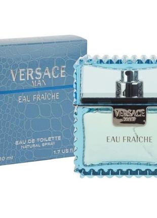 Оригінал versace man eau fraiche 50 ml ( версаче фреш ) туалетна вода